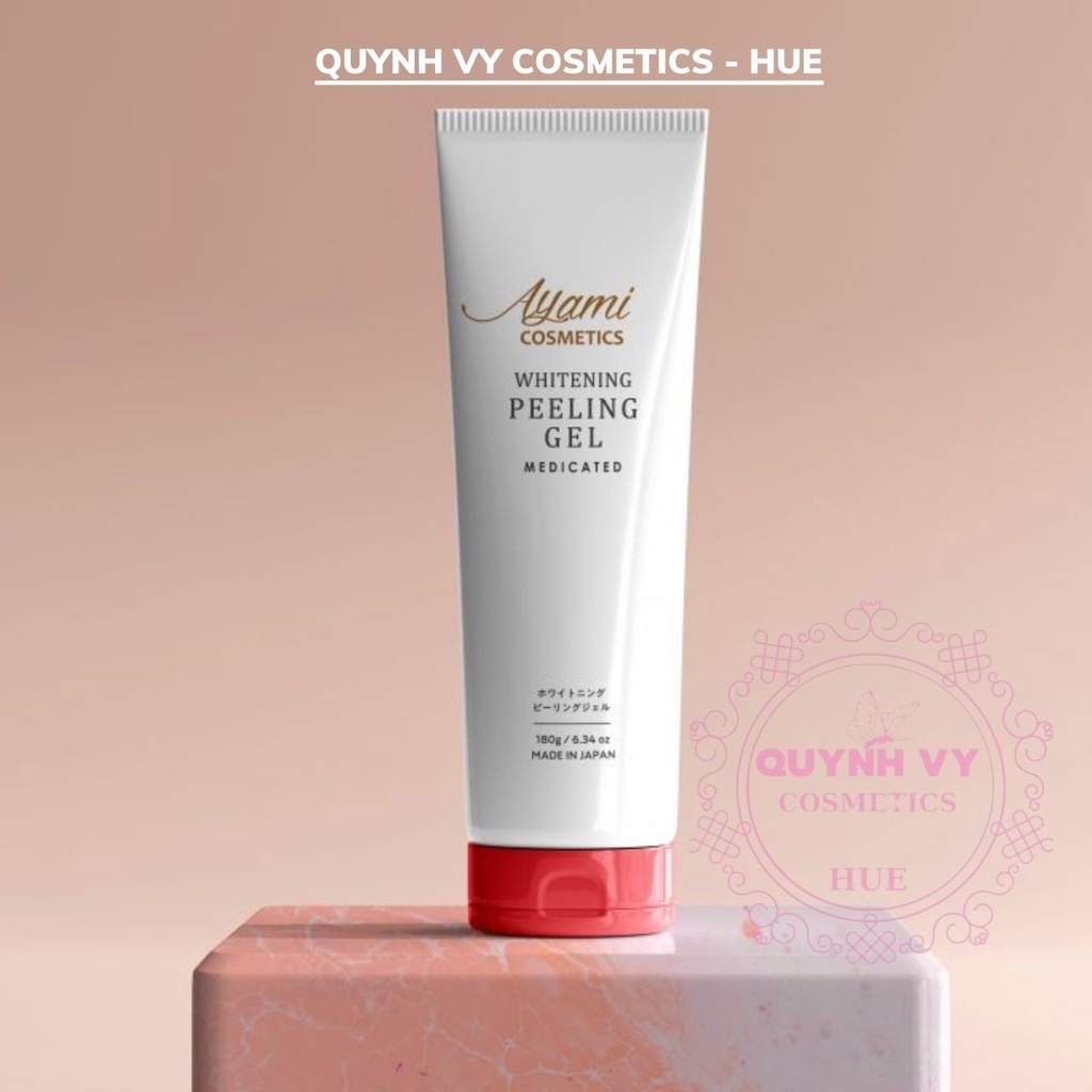 Tẩy Tế Bào Chết Trắng Da Nhật Bản AYAMI, Quynh Vy Cosmetics - Hue, Tẩy Tế Bào Chết Mặt