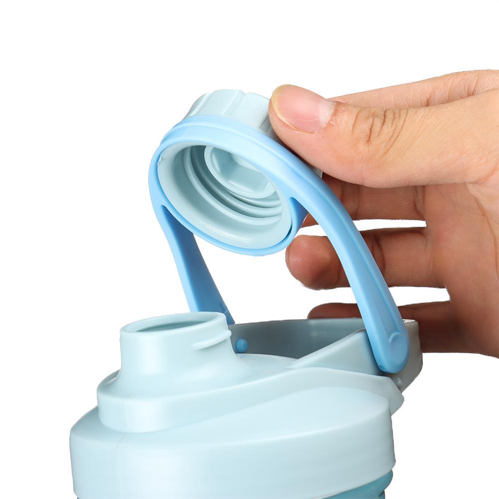 Bình Lắc Dinh Dưỡng Bằng Nhựa Dung Tích Lớn 500ml Có Dây Bóng Lông