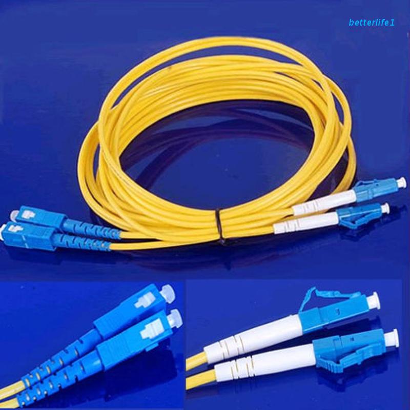 Dây Cáp Quang Một Chiều LC-SC LC Sang SC Dài 3M