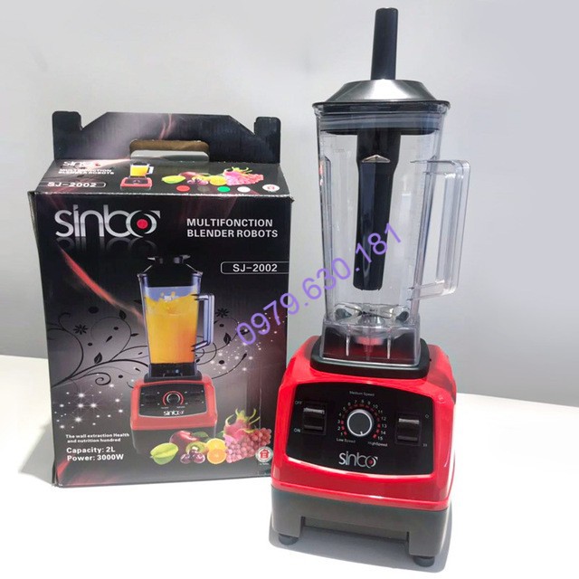 Máy Xay Công Nghiệp SHINBO- SJ 2021 [Chính Hãng - 3000W] Xay đá, xay thịt, sinh tố..