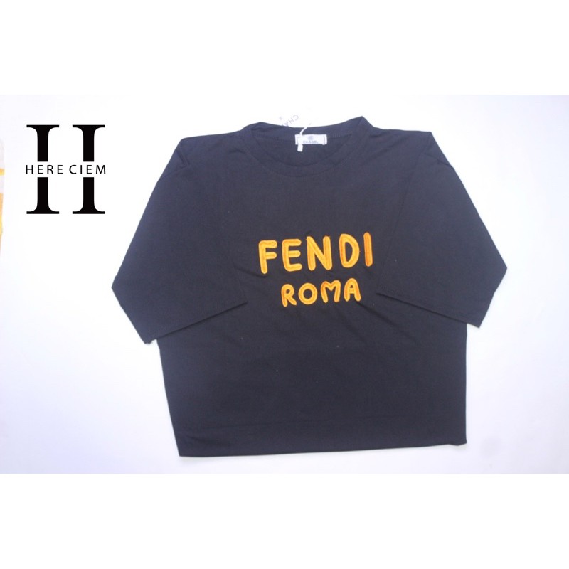 Áo Fendi roma đen