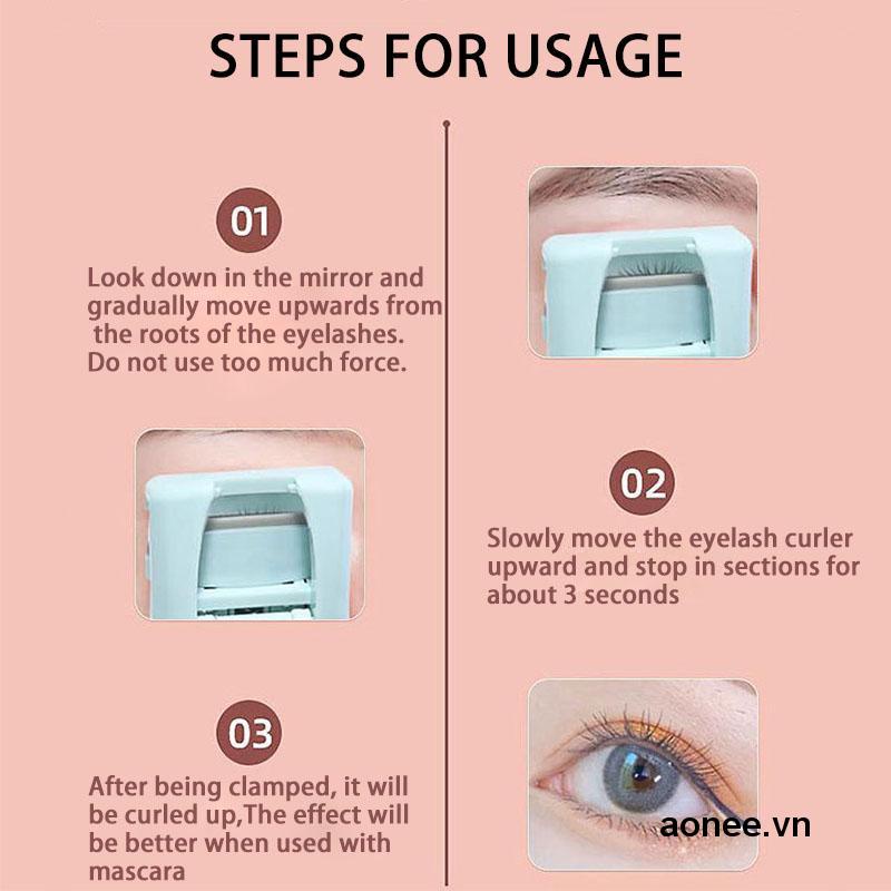 ✨✨Dụng Cụ Bấm Mi Siêu Cong Kiểu Dáng Siêu Dễ Thương, Uốn Lông My 3D Trang Điểm, Makeup