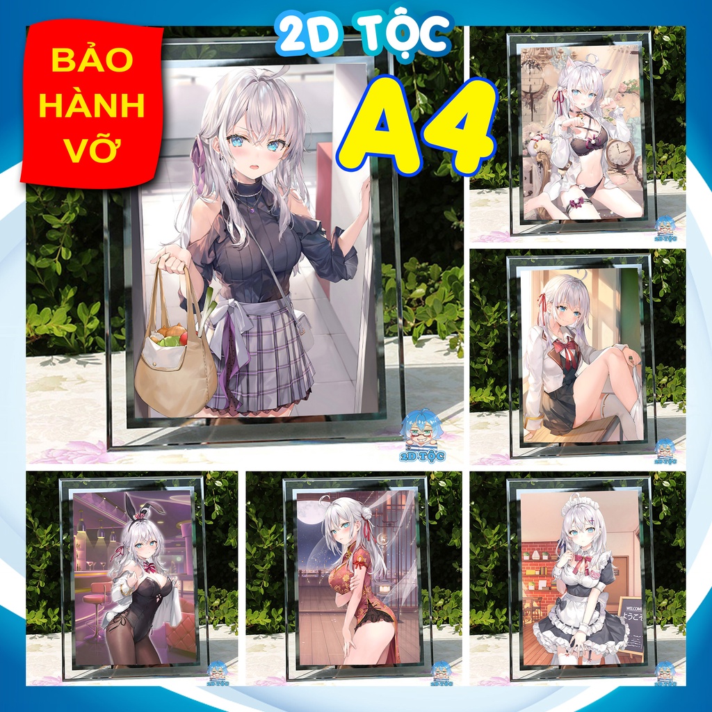 Khung kính A4 Arya-san bàn bên thi thoảng lại thả thính tôi bằng tiếng Nga (1) - để bàn by 2D Tộc Shop