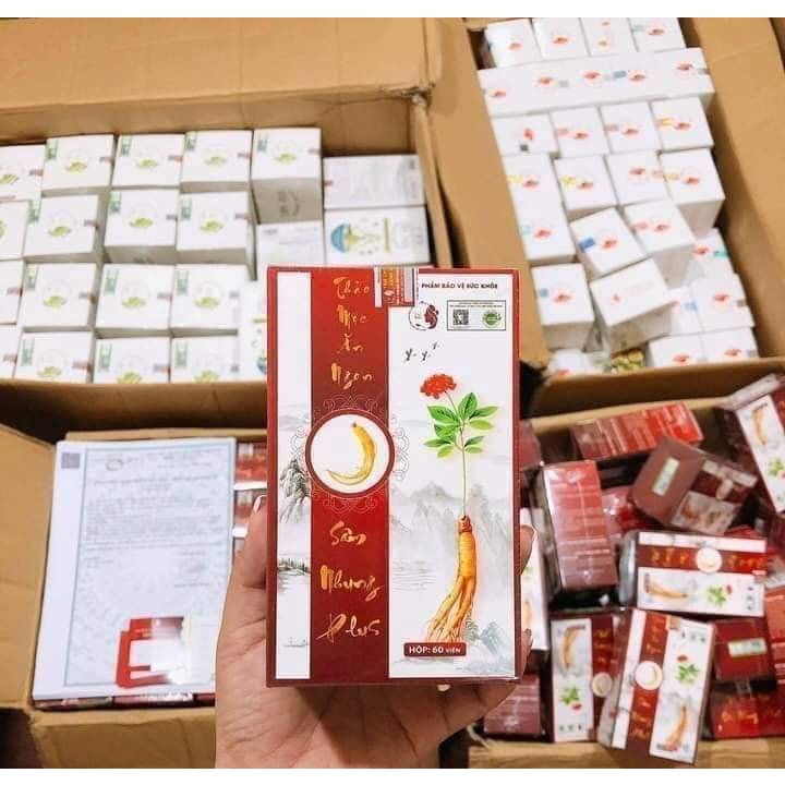 Sỉ lẻ giá gốc Tăng cân Sâm nhung plus chính hãng, hộp 60v