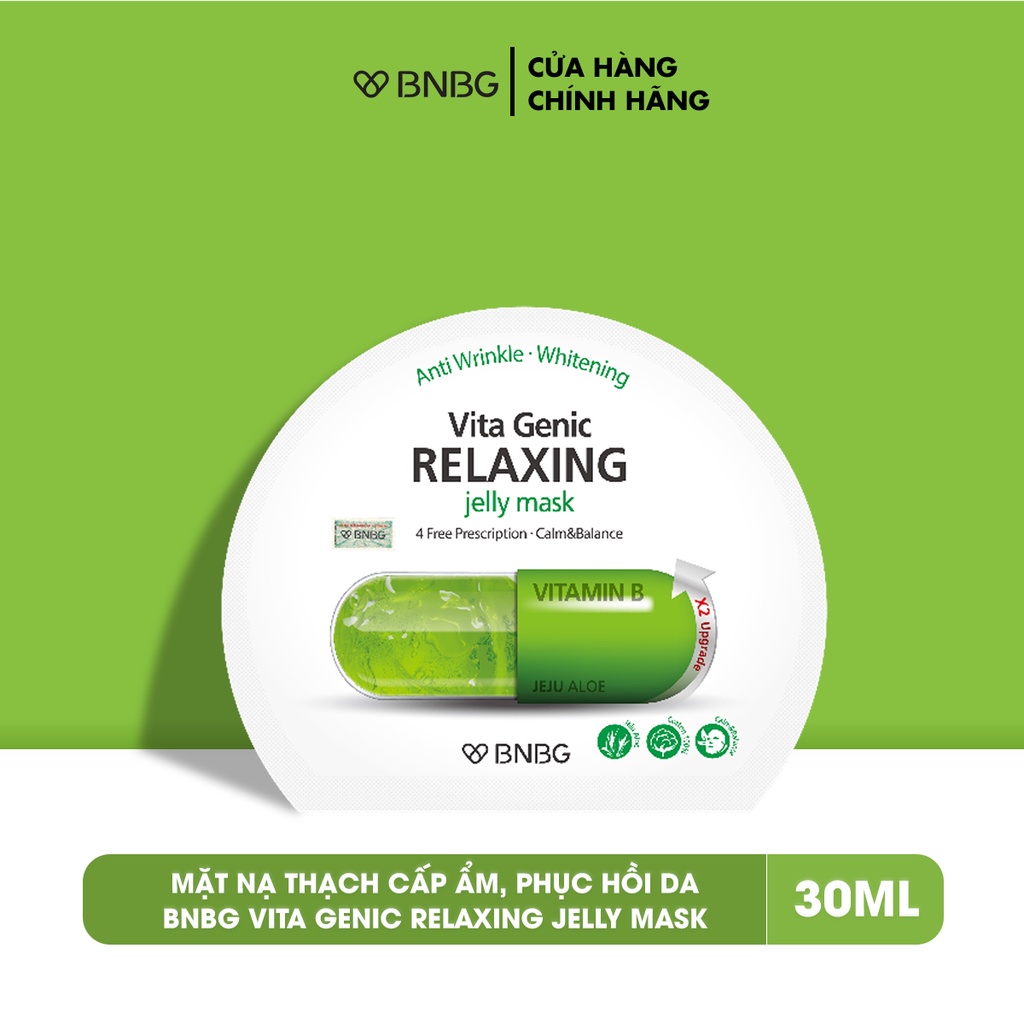 Mặt nạ phục hồi da BNBG Vita Genic Relaxing 30ml