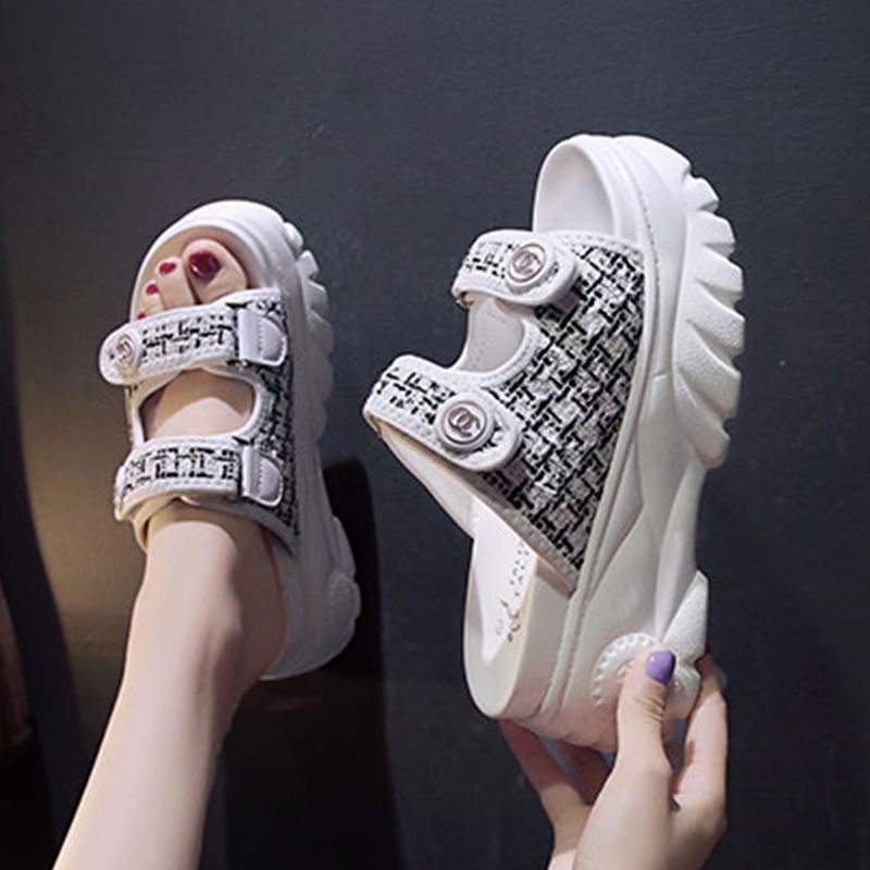 Dép Sandal Đế Xuồng Dày Thời Trang Mùa Hè