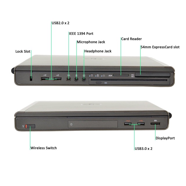 Laptop máy trạm Dell Precision M4700 Core i7-3720QM, 8gb Ram, 128Gb SSD, vga Quadro K1000M, 15.6inch Full HD