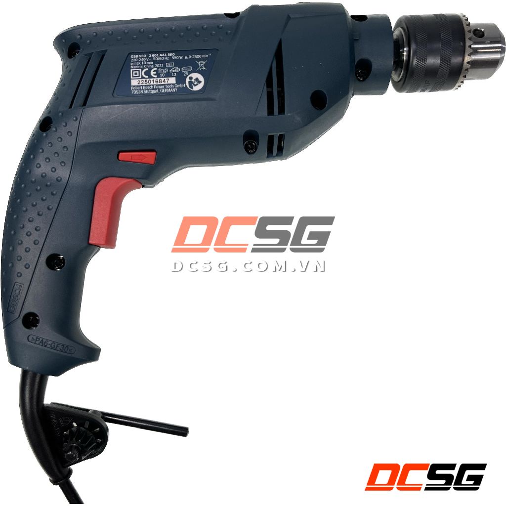 Máy khoan động lực dùng điện 550W Bosch GSB 550 (hộp giấy)