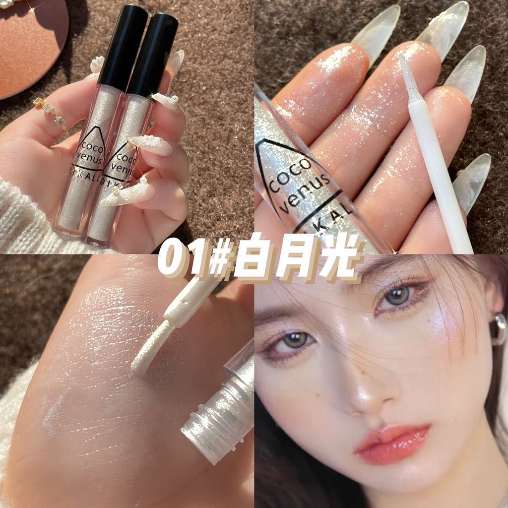 Nhũ mắt Dikalu, nhũ bắt sáng phấn highlight kim tuyến lấp lánh trang điểm makeup mắt nội địa trung D30 - Sammi beauty | WebRaoVat - webraovat.net.vn