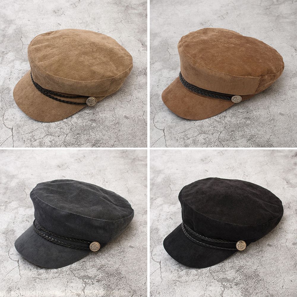 Nón beret phong cách retro thời trang cho nữ