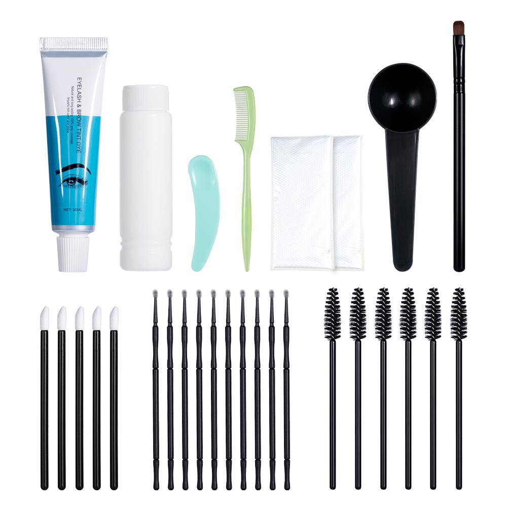 CACTU 1 Bộ Mascara Trang Điểm Lông Mày Không Gây Kích Ứng Màu Đen / Hạt Dẻ / Nâu