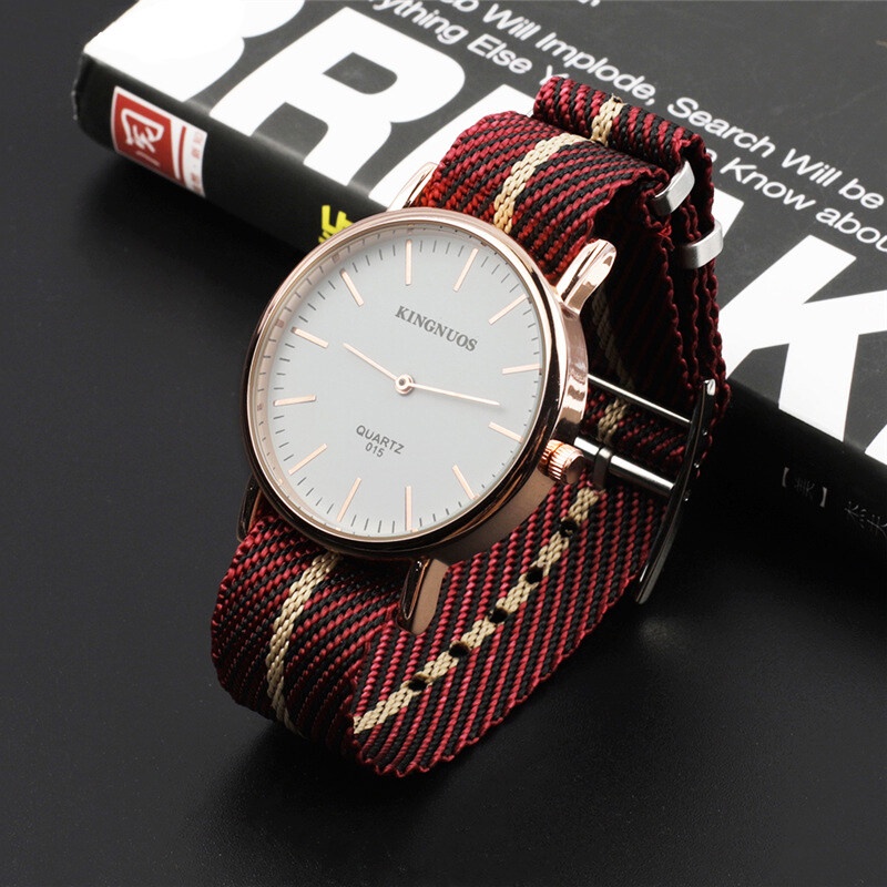 Dây Nylon Bện Thay Thế Chất Lượng Cao Cho Đồng Hồ Nato 20mm 22mm