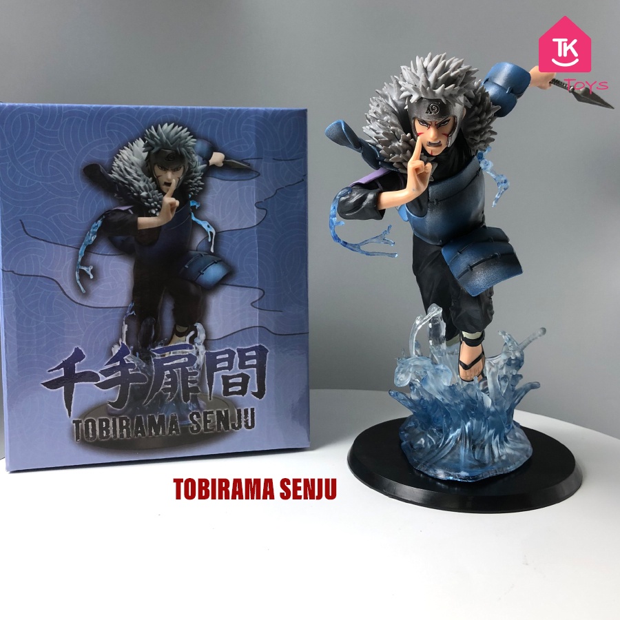 Mô Hình Anime Naruto Trang Trí Đẹp - Mô Hình Hokage Đệ Nhị TOBIRAMA SENJU Cao 19cm Đẹp Giá RẺ Fullbox tại TOys