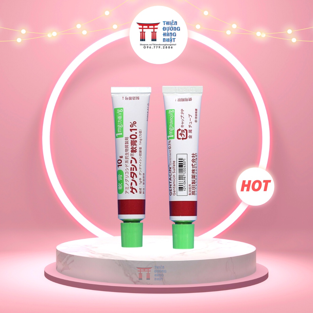 Kem sẹo bôi Gentacin Nhật Bản 10g