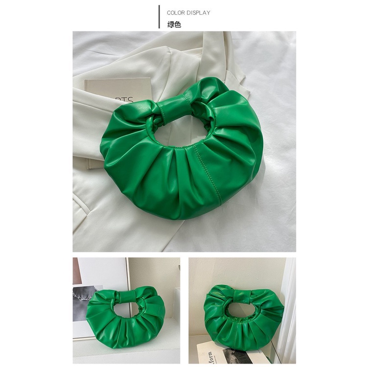 Túi Xách Da Mềm Hình Tròn Thời Trang Xuân Hè Cho Nữ 2022