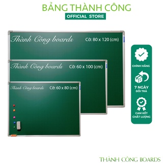 BẢNG TỪ XANH VIẾT PHẤN HÀN QUỐC kẻ ô mờ 5x5cm, chống lóa, hít nam châm, BẢO HÀNH 3 năm (tặng phấn + nam châm + bông lau)