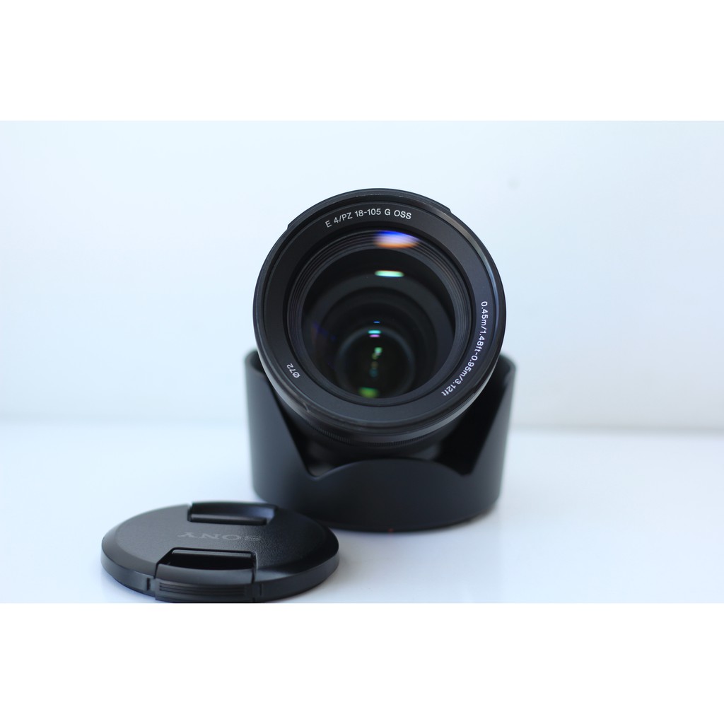 ÔNG KÍNH SONY E PZ 18-105MM F/4 G OSS  Fullbox mới 98%