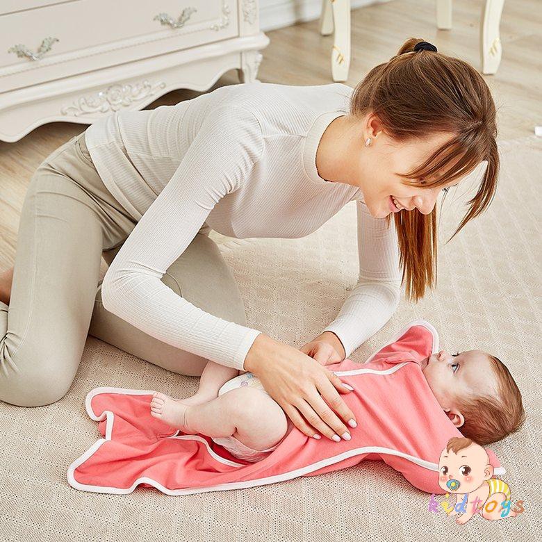 Túi Ngủ Cotton Khóa Kéo Cho Bé