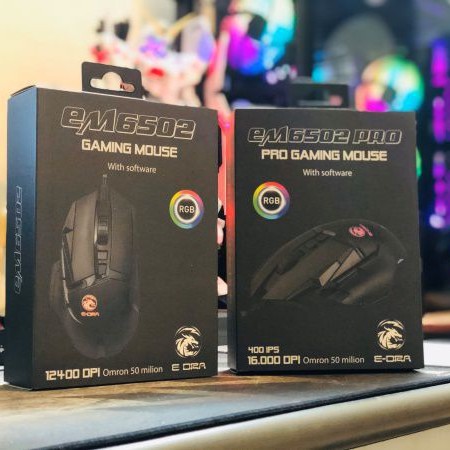 [Mã ELCLJUN giảm 7% đơn 500K] Chuột chơi game E-Dra EM6502 I Bảo hành 24 Tháng Toàn Quốc I Gaming Mouse E-Dra EM6502