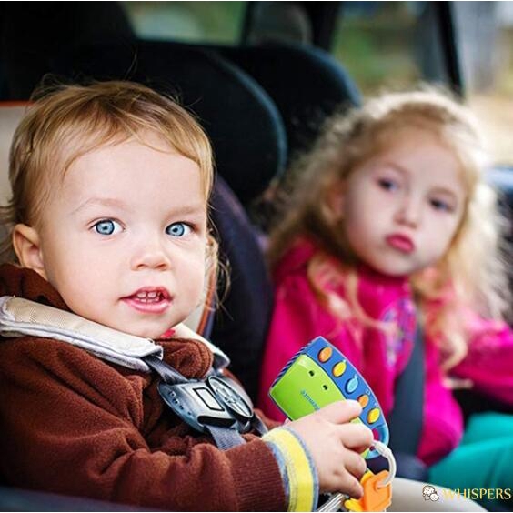 Đồ chơi chìa khóa xe hơi hoạt hình dễ thương cho trẻ em