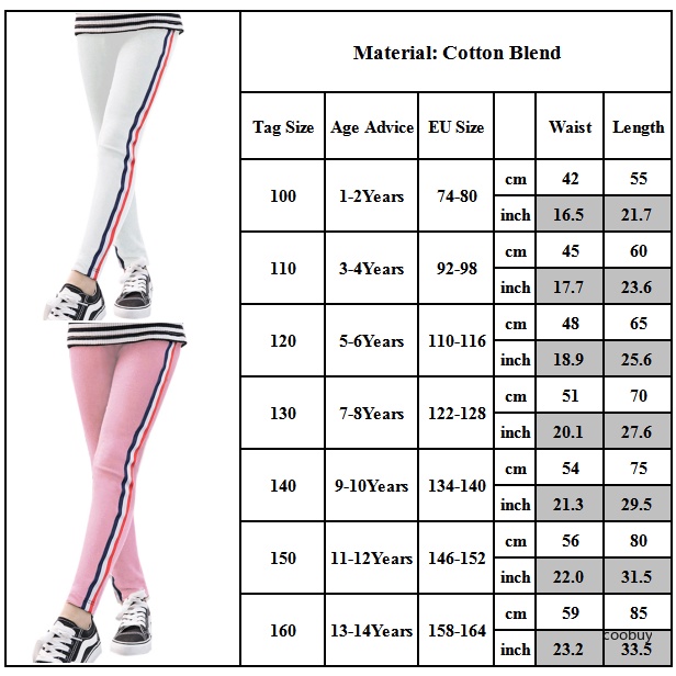 Quần legging thể thao màu trơn năng động thời trang dành cho bé gái