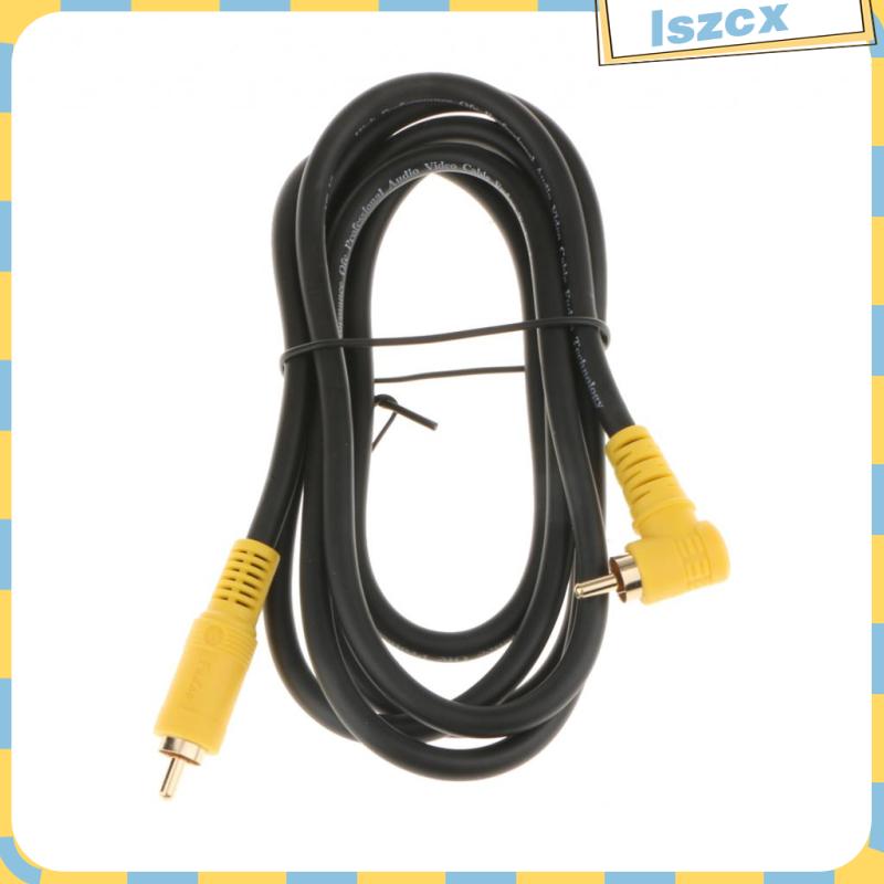 Cable Adapter RCA Male To Male Digital Audio Coaxial Cable Converter Gold Plated For Mp3 Monitor Computer
