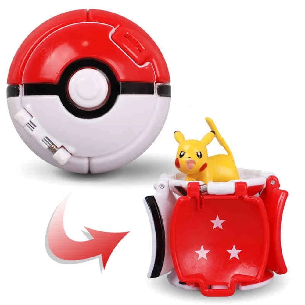 Set 4 Quả Bóng Pokemon Đồ Chơi Cho Bé