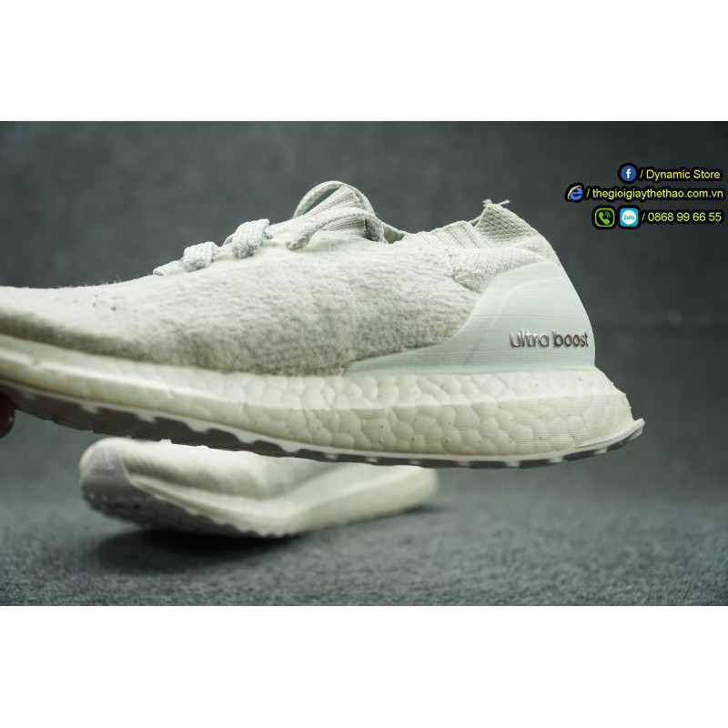 Giày Ultra Boost Uncaged Triple White Real Boost