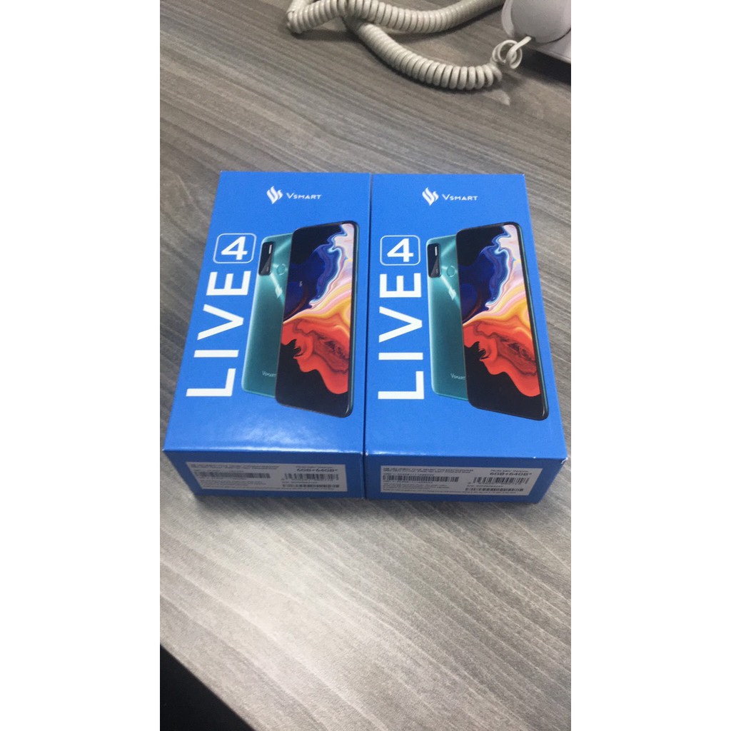 Điện Thoại Vsmart Live 4 (6Gb/64Gb) NGUYÊN SEAL mới 100% hàng chính hãng, HÌNH THẬT TỰ CHỤP | BigBuy360 - bigbuy360.vn