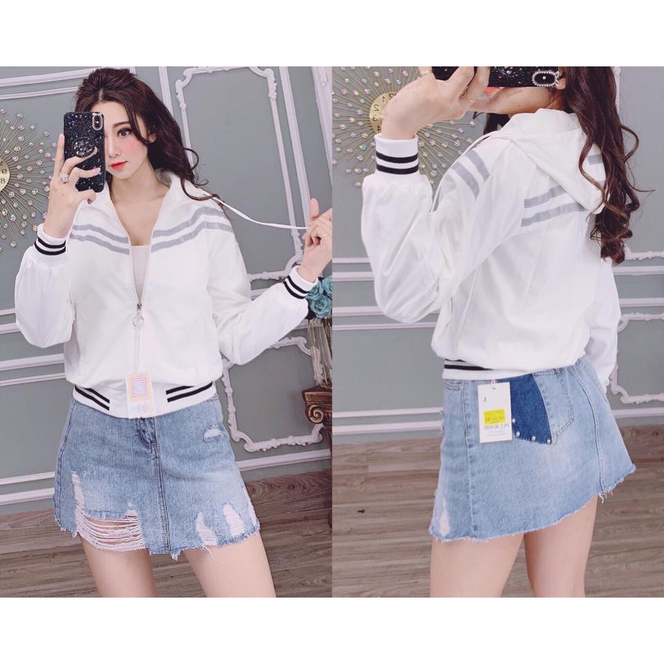 ÁO KHOÁC NỮ DÙ LỤA THỂ THAO SIÊU NĂNG ĐỘNG | BigBuy360 - bigbuy360.vn