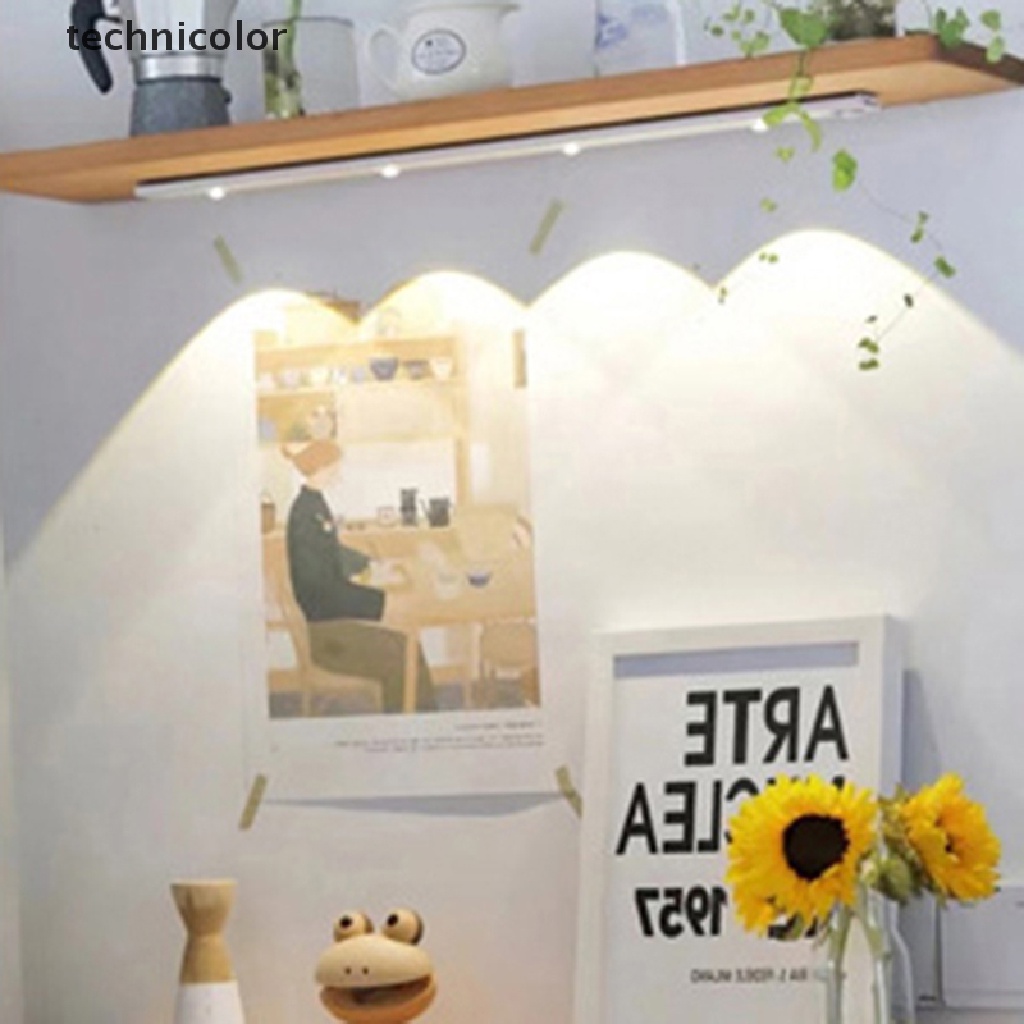 Đèn LED Siêu Mỏng Nhiều Màu Sắc Có Cảm Biến Chuyển Động