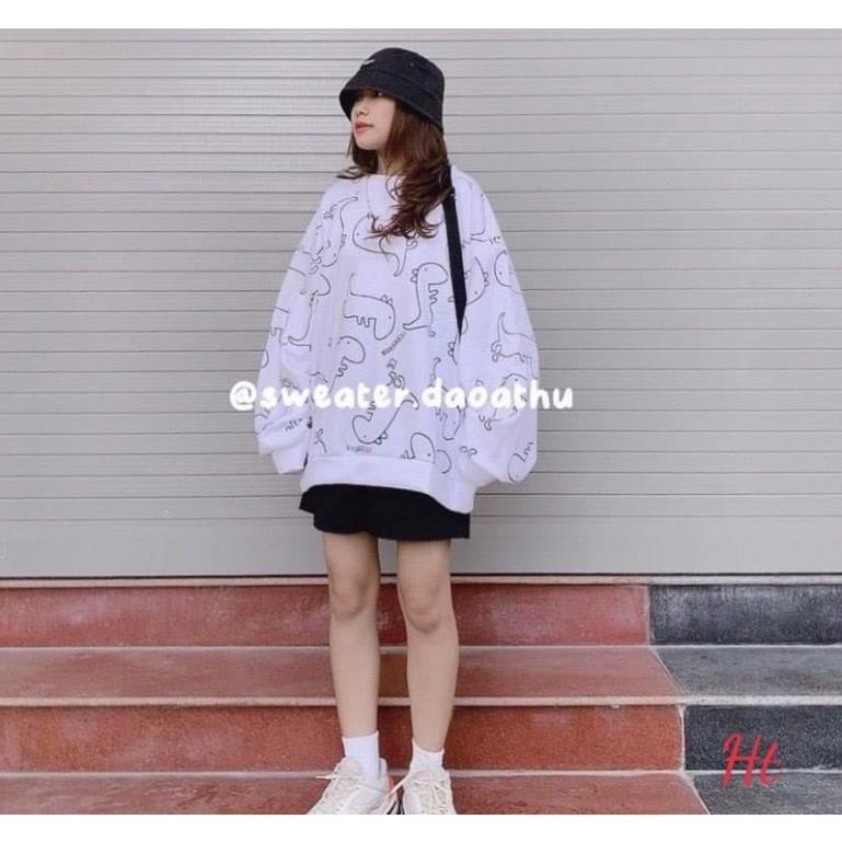 Áo Sweater khủng long toàn thân H