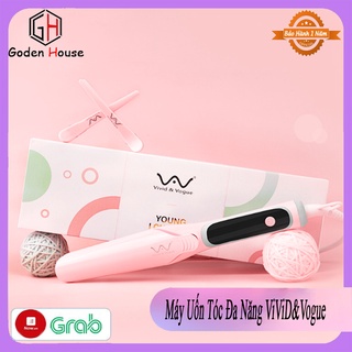 Máy uốn tóc vivid&vogue vav-813, máy làm tóc đa năng.