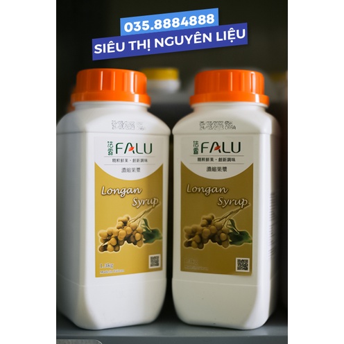 Syrup Falu hương Nhãn - Chai 1,3kg