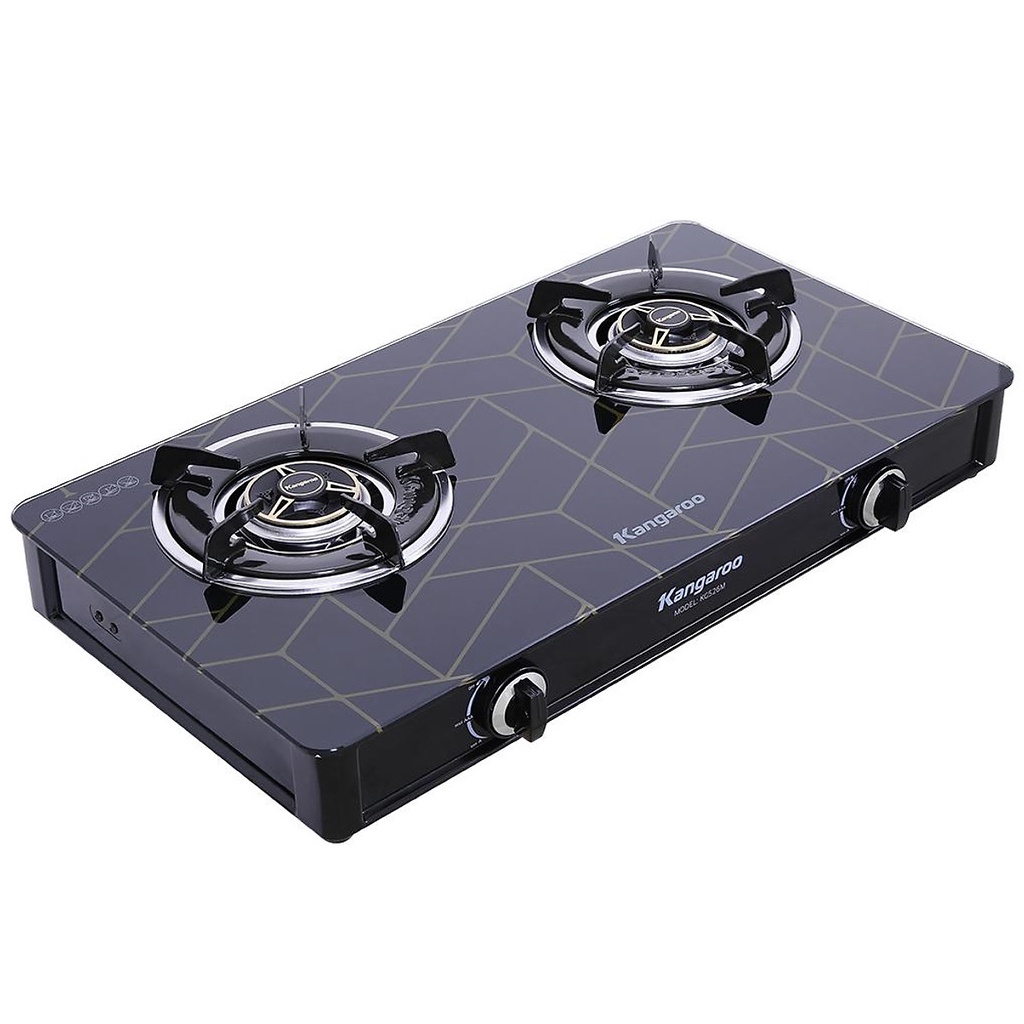 ếp gas đôi dương kính Kangaroo KG526M