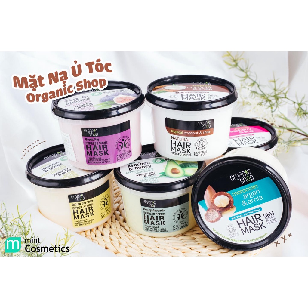 Mặt Nạ Ủ Tóc Organic Shop 250ml