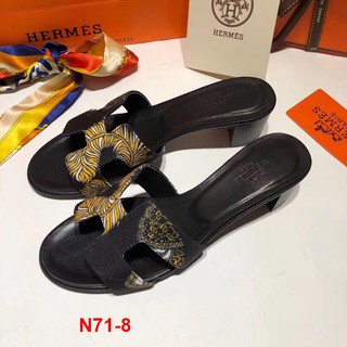 N71-8 Hermes dép cao 4cm siêu cấp