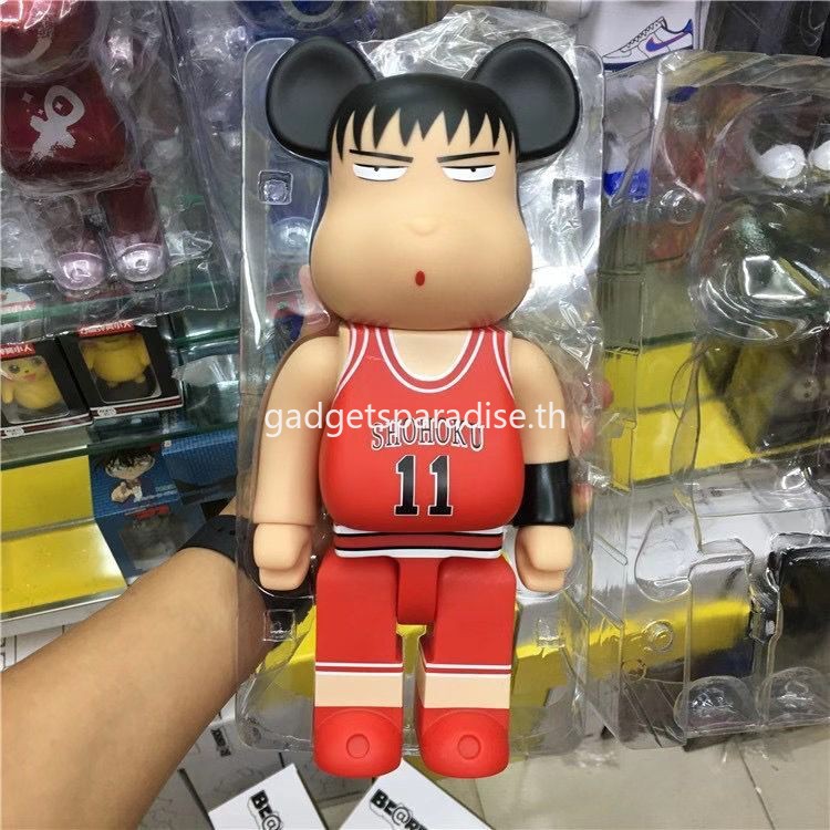 Mô Hình Nhân Vật Hanamichi Sakuragi Rukawa Kaede Bearbrick Phim SLAM DUNK 400% 28cm