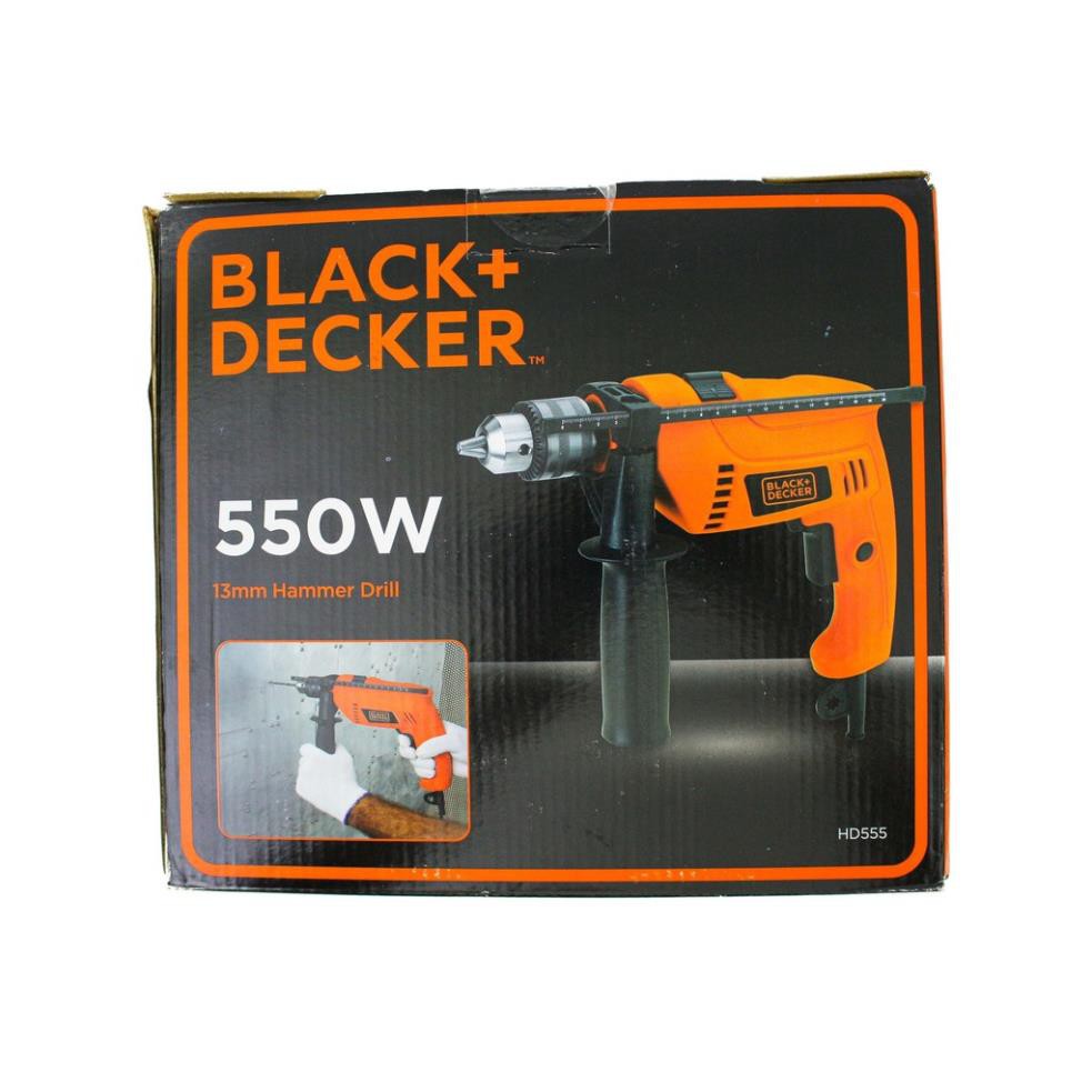 Máy khoan cầm tay 550W Black & Decker HD555-B1