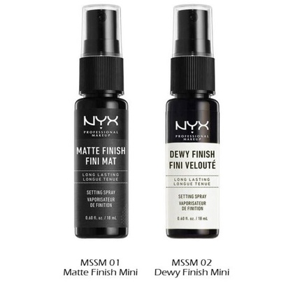 Xịt khoáng giữ và khóa lớp makeup NYX makeup Mist & Set 18ml, 30ml , 60ml