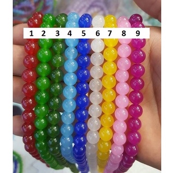 Sỉ đá phong thủy mã não : 1 dây 65k (1 dây tầm 48 - 50 hạt )