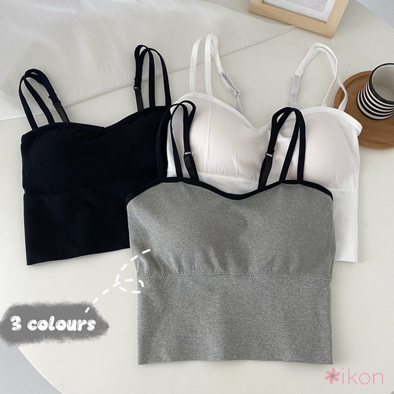 Áo Tank Top Hai Dây Màu Sắc Đơn Giản Cho Nữ