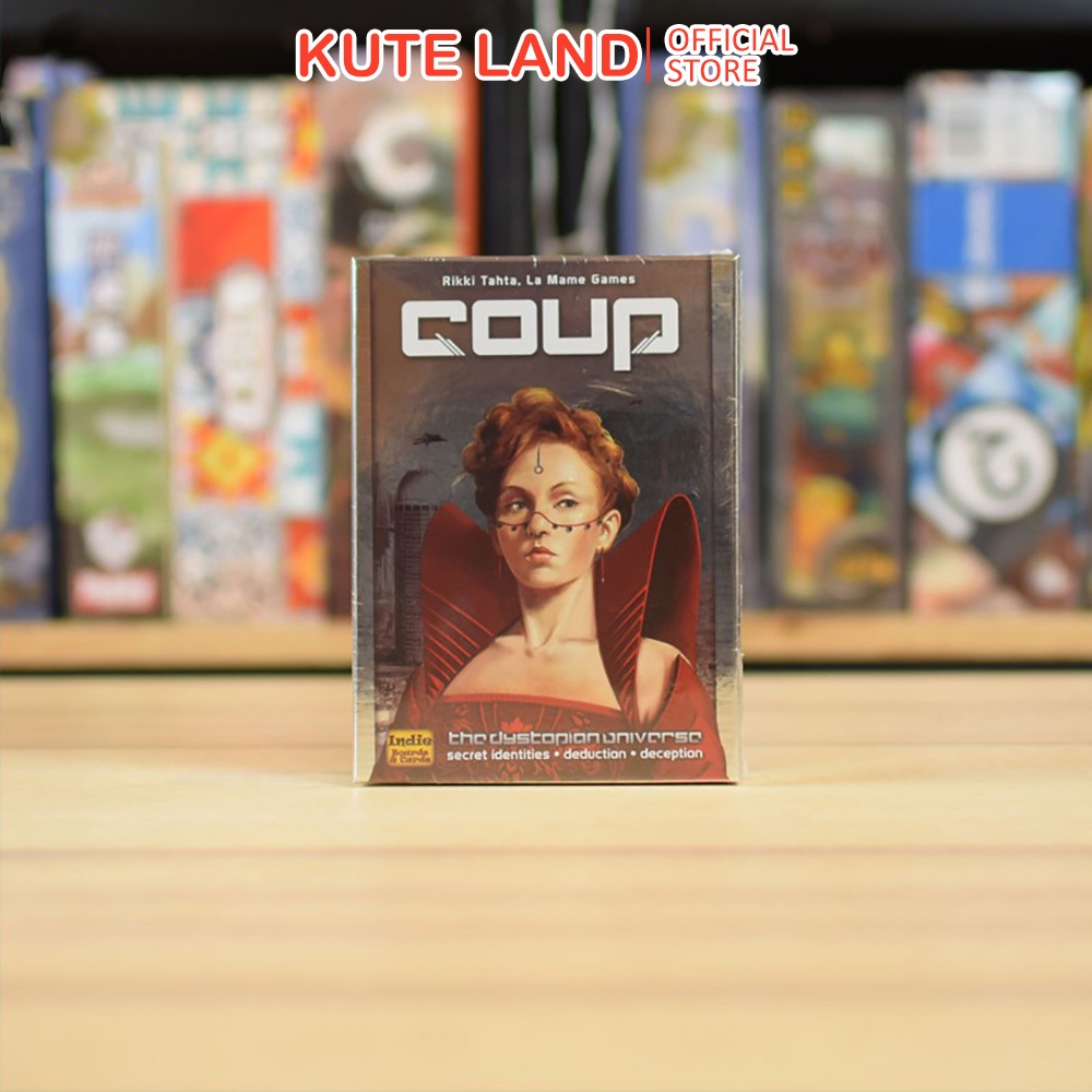 Trò Chơi Thẻ Bài Board Game Coup Cuộc Chiến Quyền Lực BG2-1