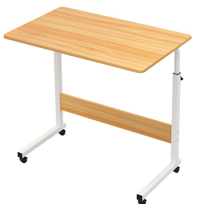 𝐁𝐚̀𝐧 học thông minh ngồi làm việc với ghế, sofa, ngồi giường Lazy Desk có bánh xe di chuyển, nâng hạ chiều cao dễ dàng
