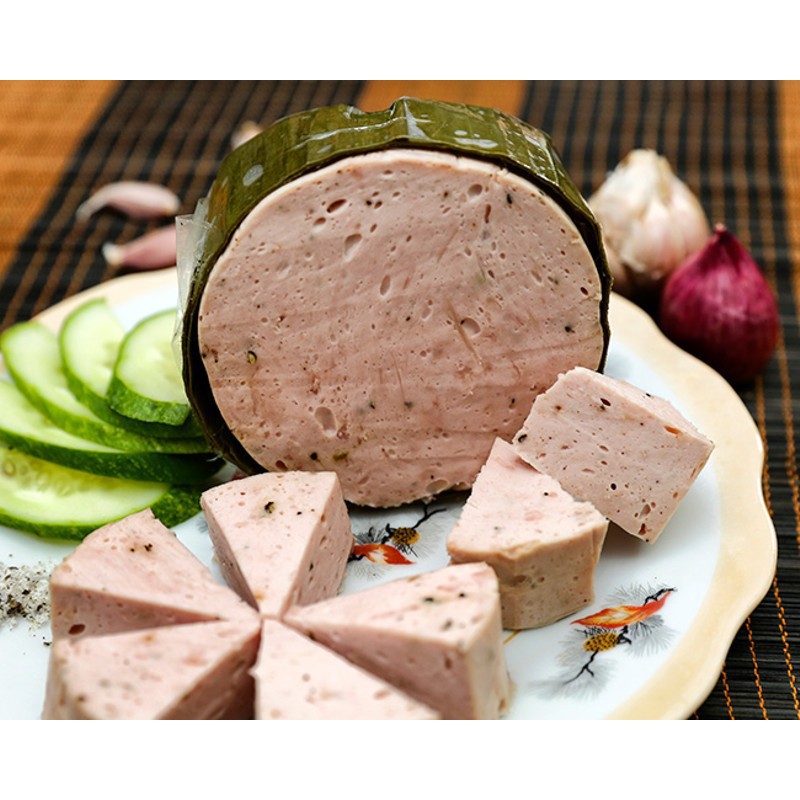 CHẢ LỤA HEO THÀNH HẰNG NGUYÊN CHẤT KHÔNG HÀN THE (CÂY 500GRAM)