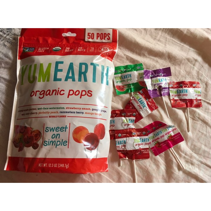 Kẹo mút hữu cơ YUMEARTH
