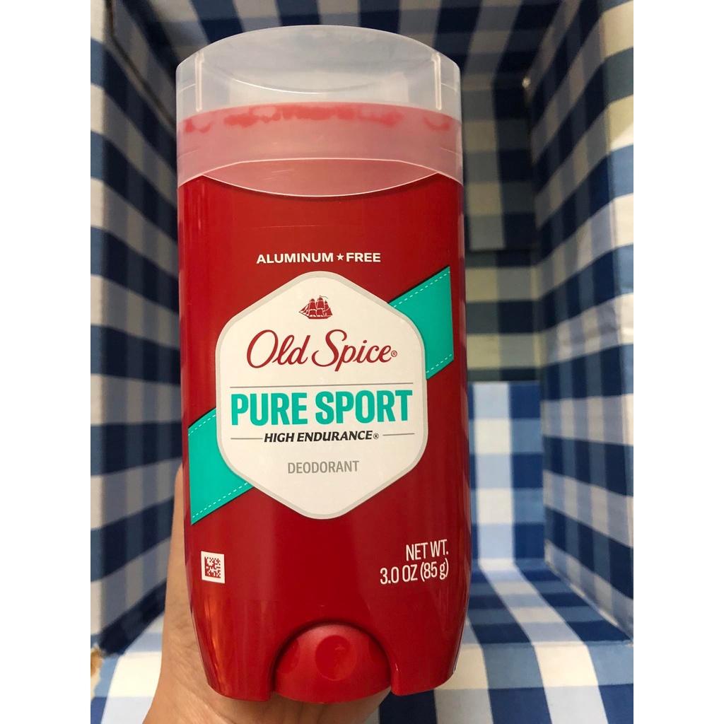 Lăn khử mùi dành cho nam Old Spice Pure Sport High Edurance 85g - USA