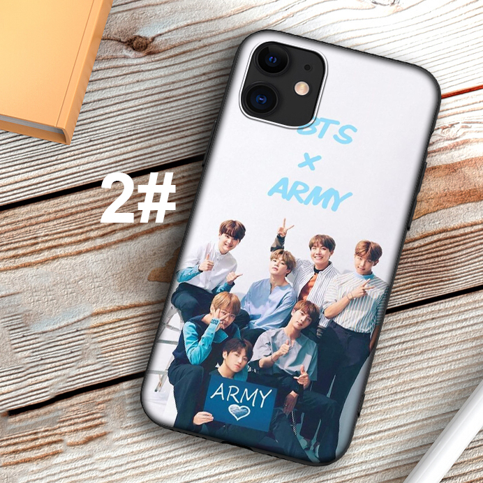 Ốp Điện Thoại Mềm Hình BTS JK V RM JIN SUGA JHOPE JIMIN Cho iPhone 11 12 Mini Pro max 11pro 11pro max 12pro 12mini SH210