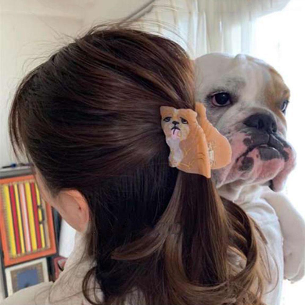 LILYES Kẹp Tóc Hình Móng Vuốt Dễ Thương Phong Cách Hàn Quốc