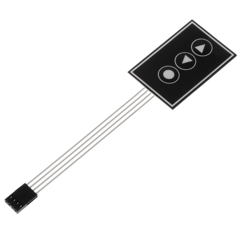 Bàn phím 3 phím 1x3 Matrix Array kích thước 1*3Key 36*55mm